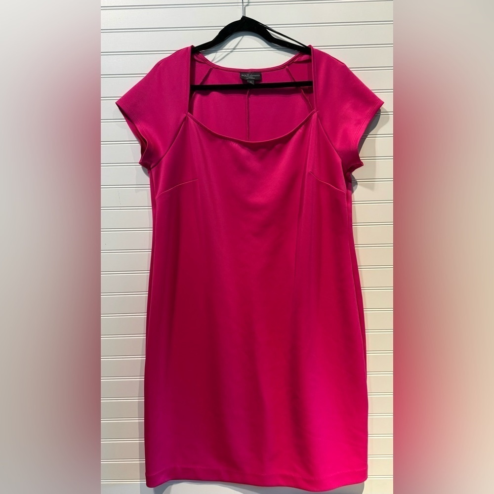 BOLD Elements Fuschia Dress. Size 1X